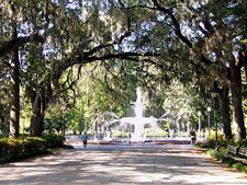 Forsyth Park in Savannah GA (Georgia)